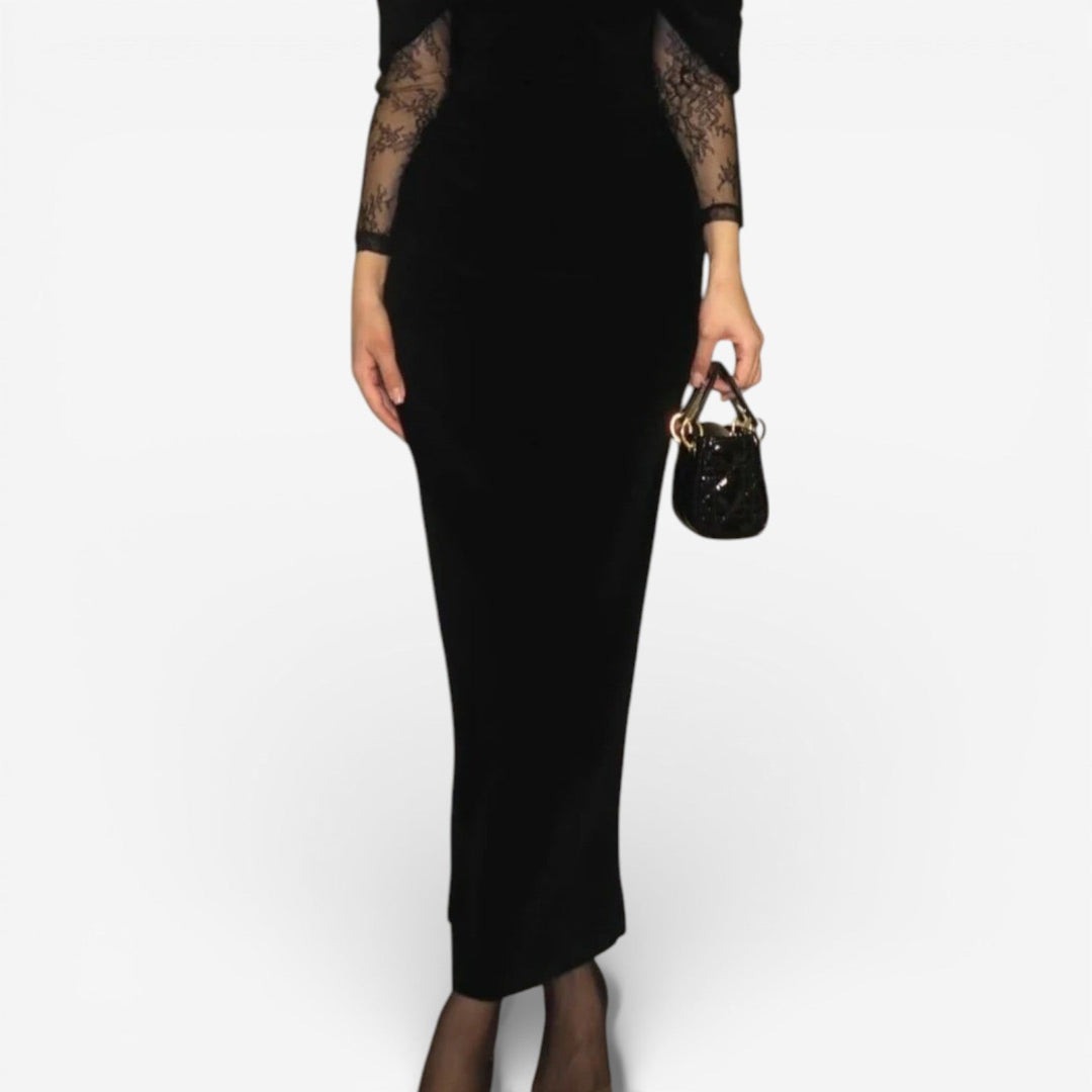 Stephania™ Lace Evening Dress