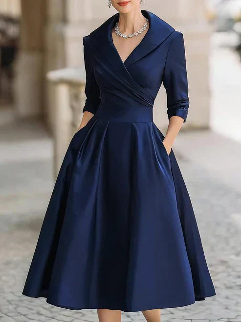 ALICIA | Elegant Midi Dress