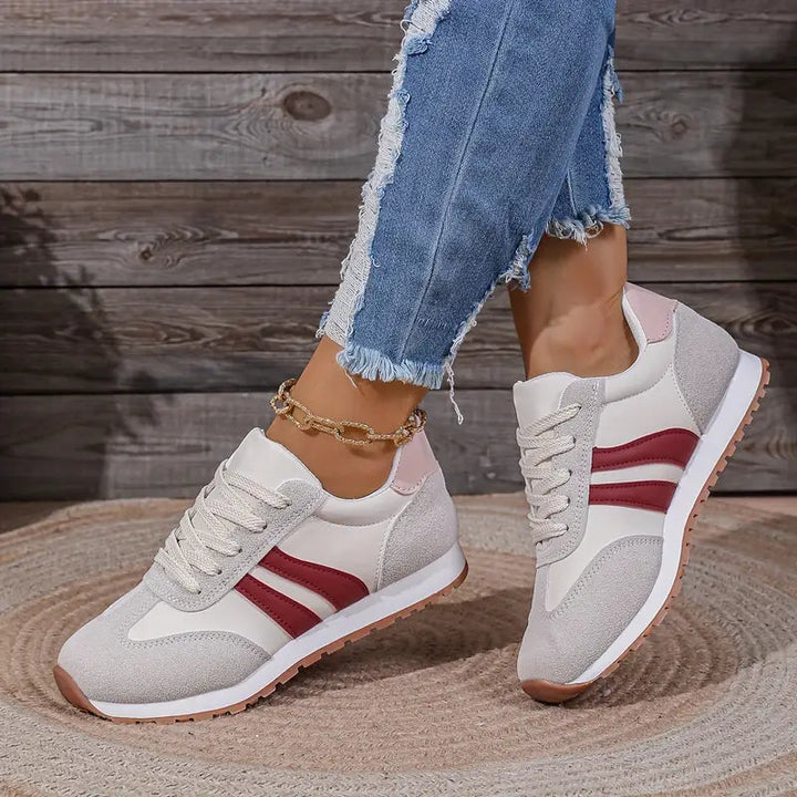 Jamie | Women's Lace-Up Retro Sneakers