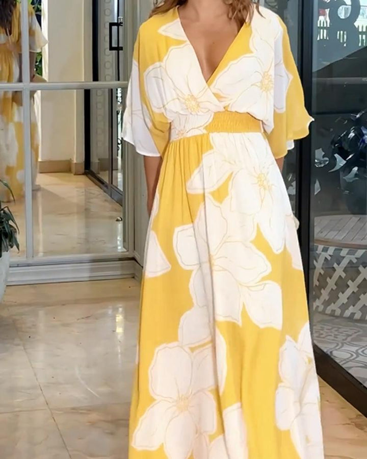 Susan | Floral Midi Dress