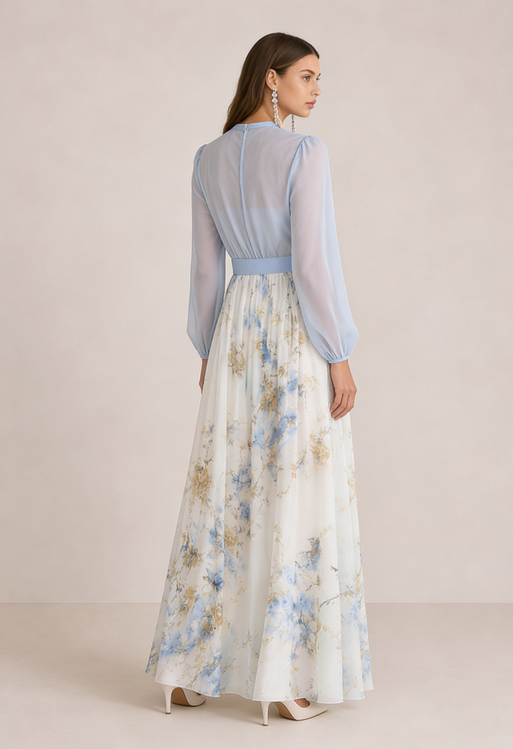 VERA | Long floral dress