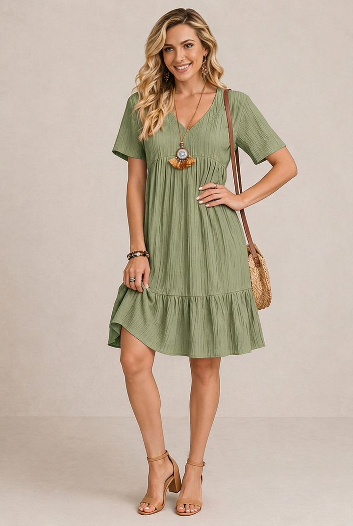 ROVENA | Mini Boho Dress