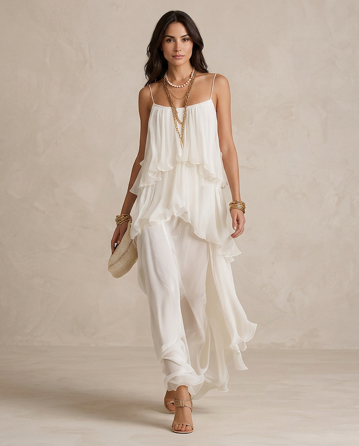 AURELIA | Maxi Chiffon Dress