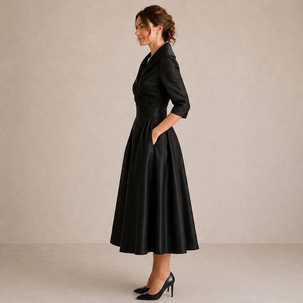 ALICIA | Elegant Midi Dress