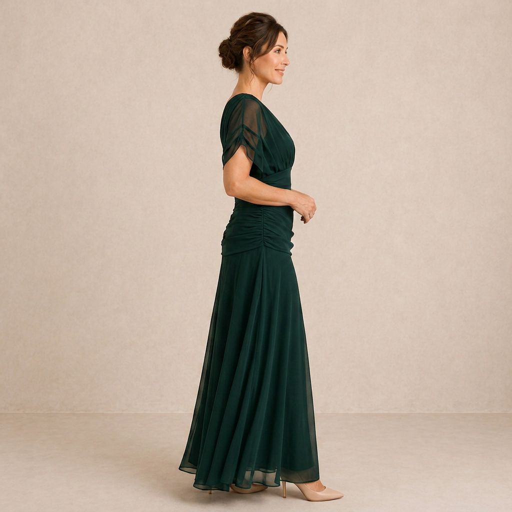 MARELLA | Maxi V-Neck Dress