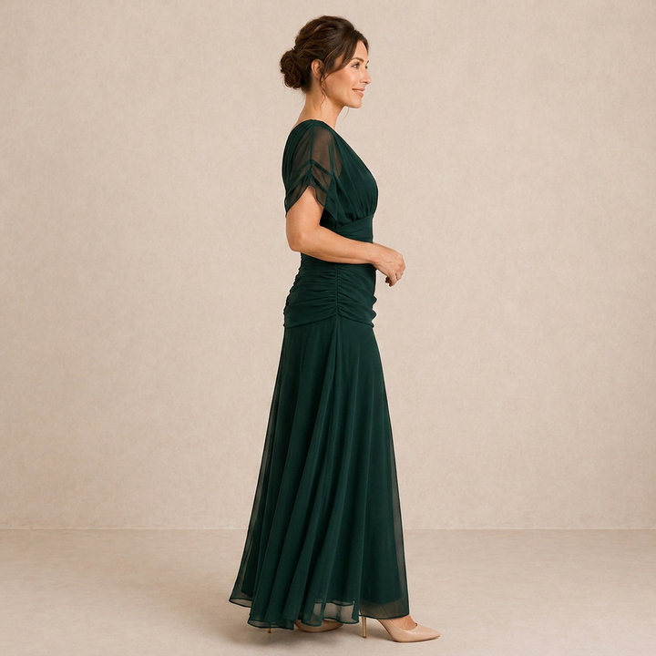 MARELLA | Maxi V-Neck Dress