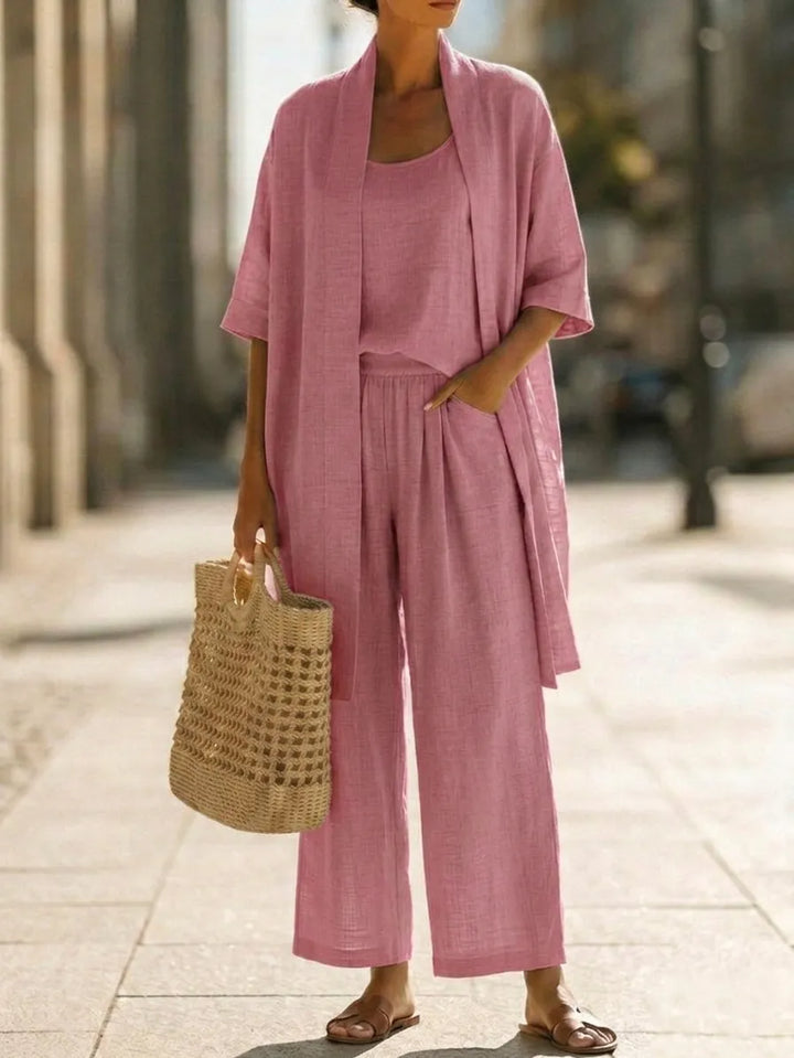 Lightweight Breathable Minimalist 3-Piece Set