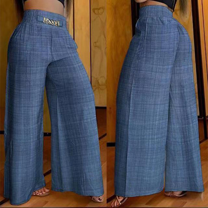Evelyne™ — High-Waisted Wide-Leg Sculpting Pants