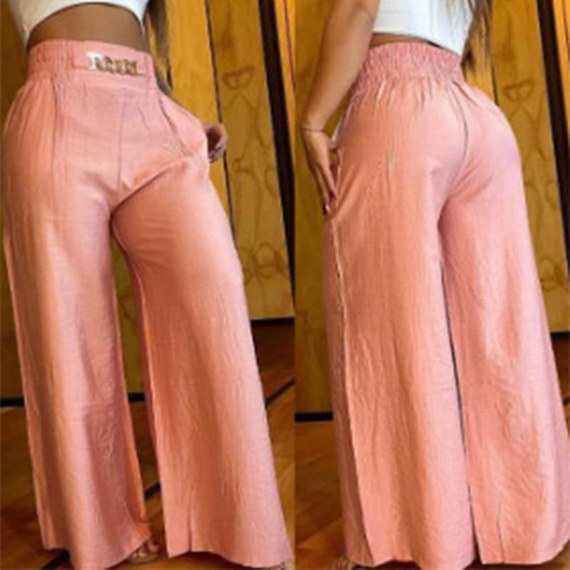 Evelyne™ — High-Waisted Wide-Leg Sculpting Pants