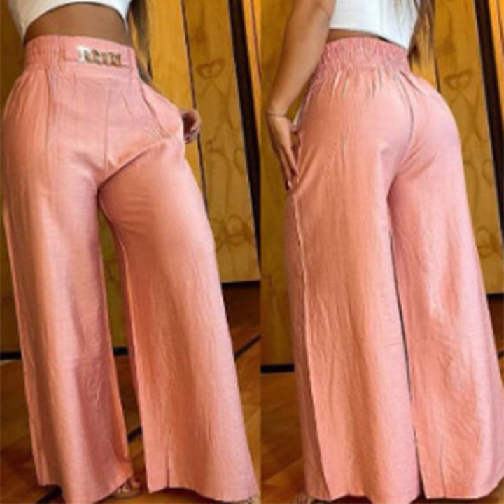 Evelyne™ — High-Waisted Wide-Leg Sculpting Pants