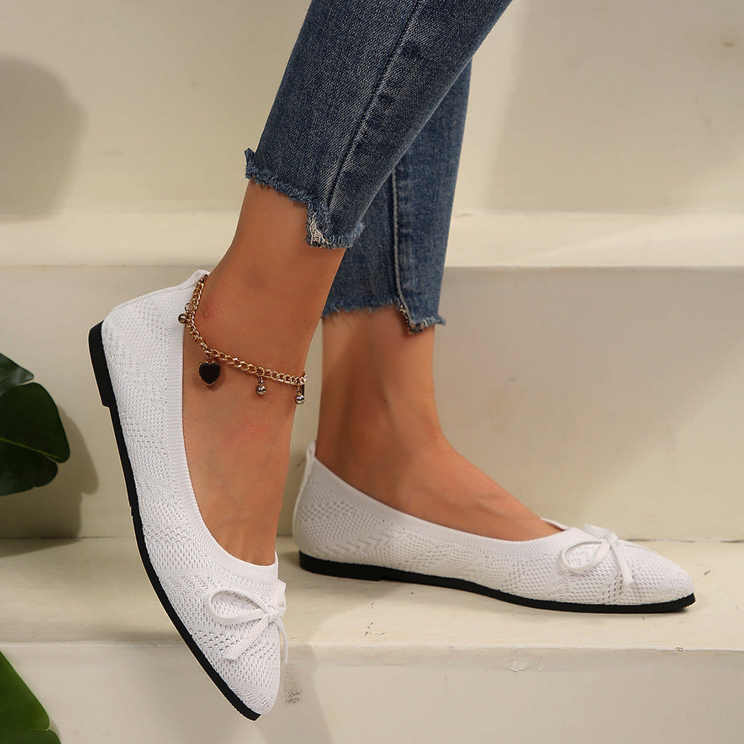 Sylvia | Women's Pointed Toe Ballet Flats