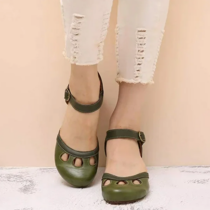 Women's Comfortable Low-Heeled Sandals