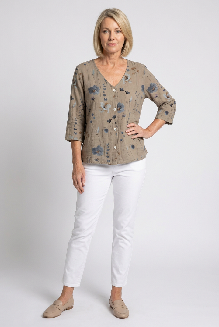 Deborah | Three-Quarter Sleeve