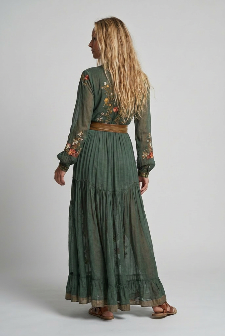 Jessica | Embroidered Bohemian Dress