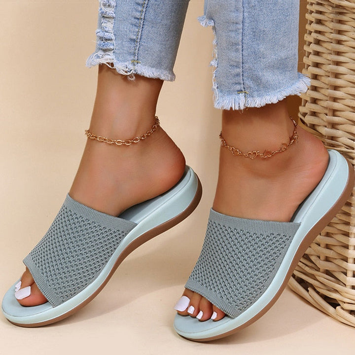 Penny | The Knit Slide Sandal
