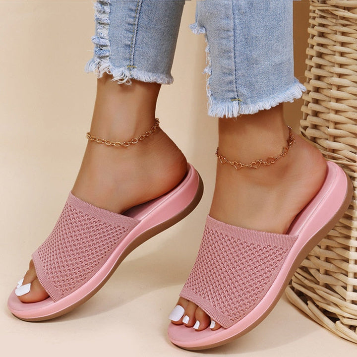 Penny | The Knit Slide Sandal
