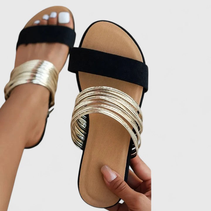 Yvonne | Flat Sandals